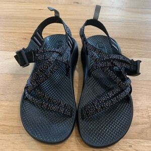 Chaco ZX1 Ecotread Kids Black Hiking Outdoor Waterproof Adjustable Sandals Sz 3